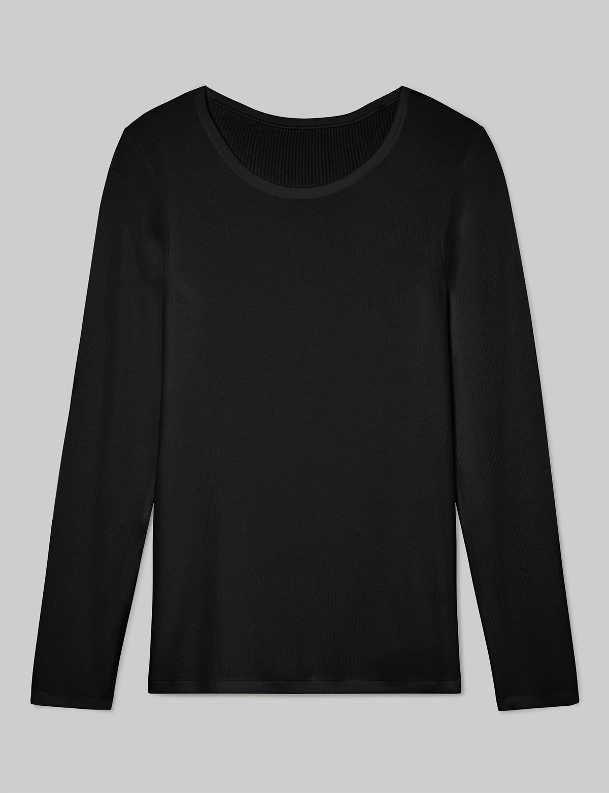Women's Micro Rib Long Sleeve T-Shirt