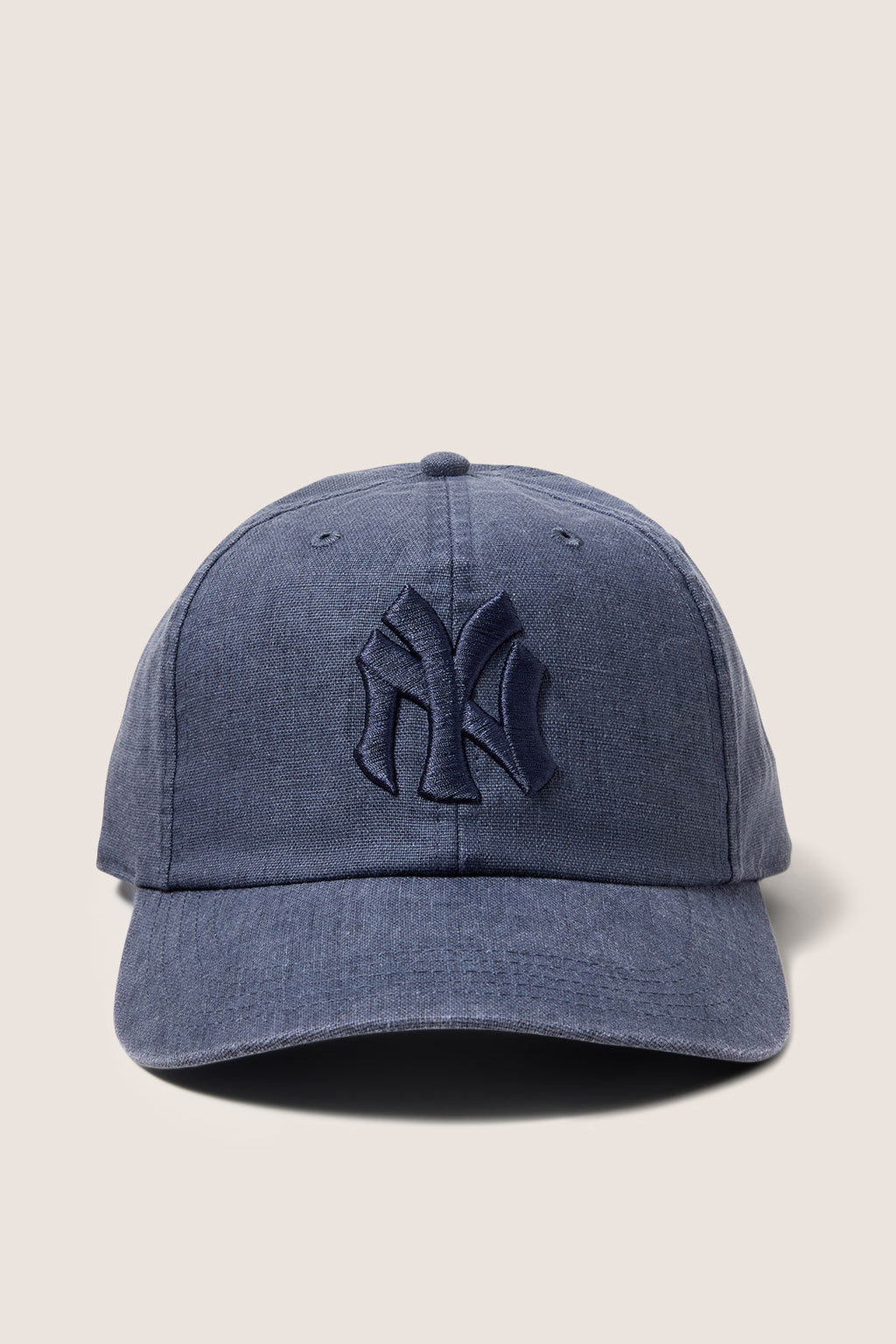 Women's Linen NY Baseball Hat