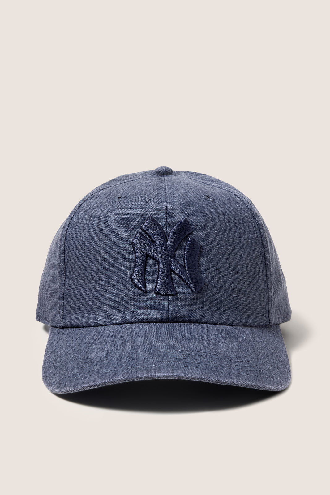 Women's Linen NY Baseball Hat