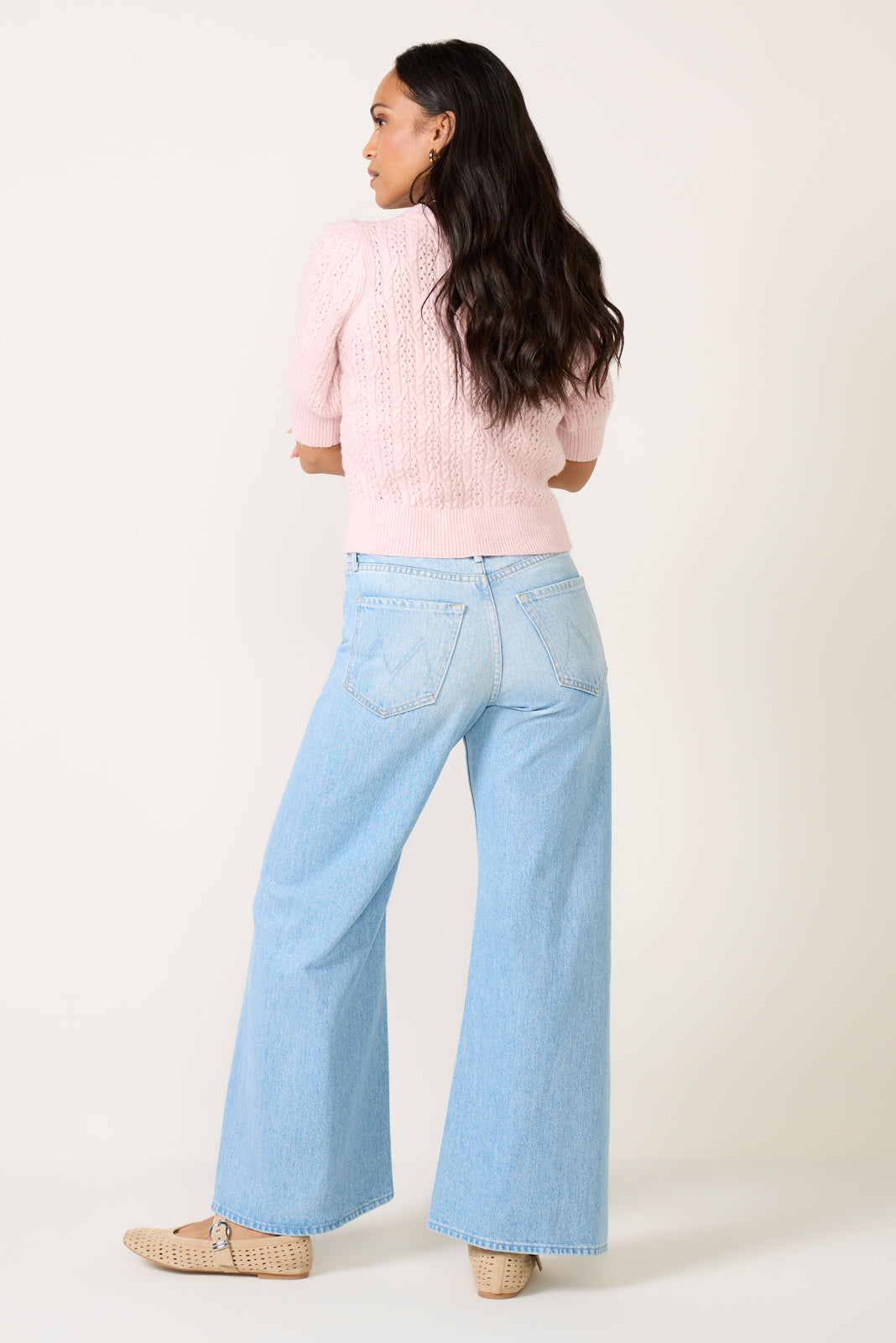 Women's The Lemon Twist Sneak Wide Leg Jean