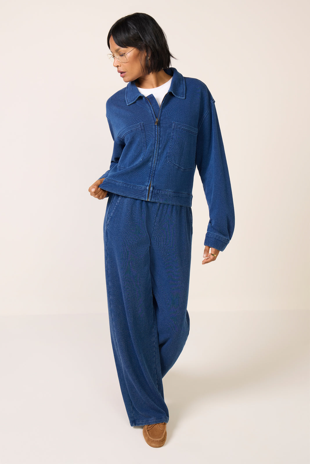 Women's Heritage Knit Denim Jacket