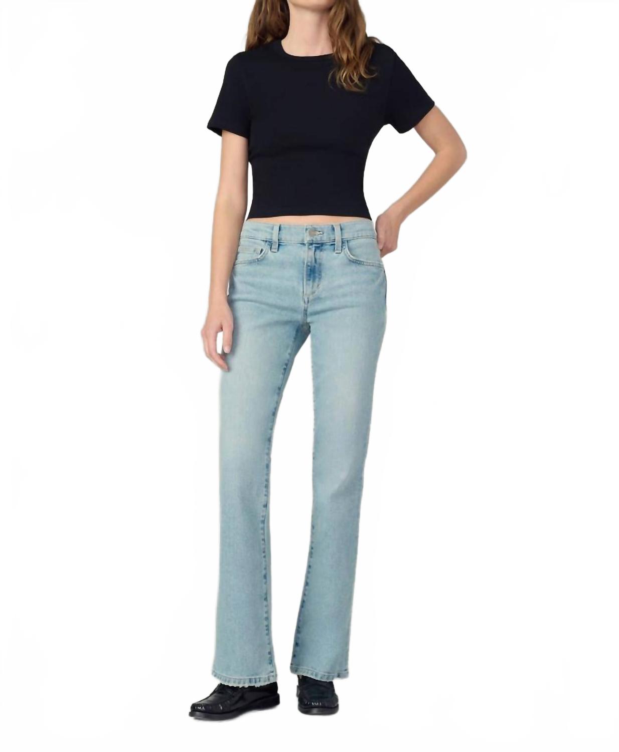 Provocateur Mid Rise Petite Bootcut Jeans In Illustrious