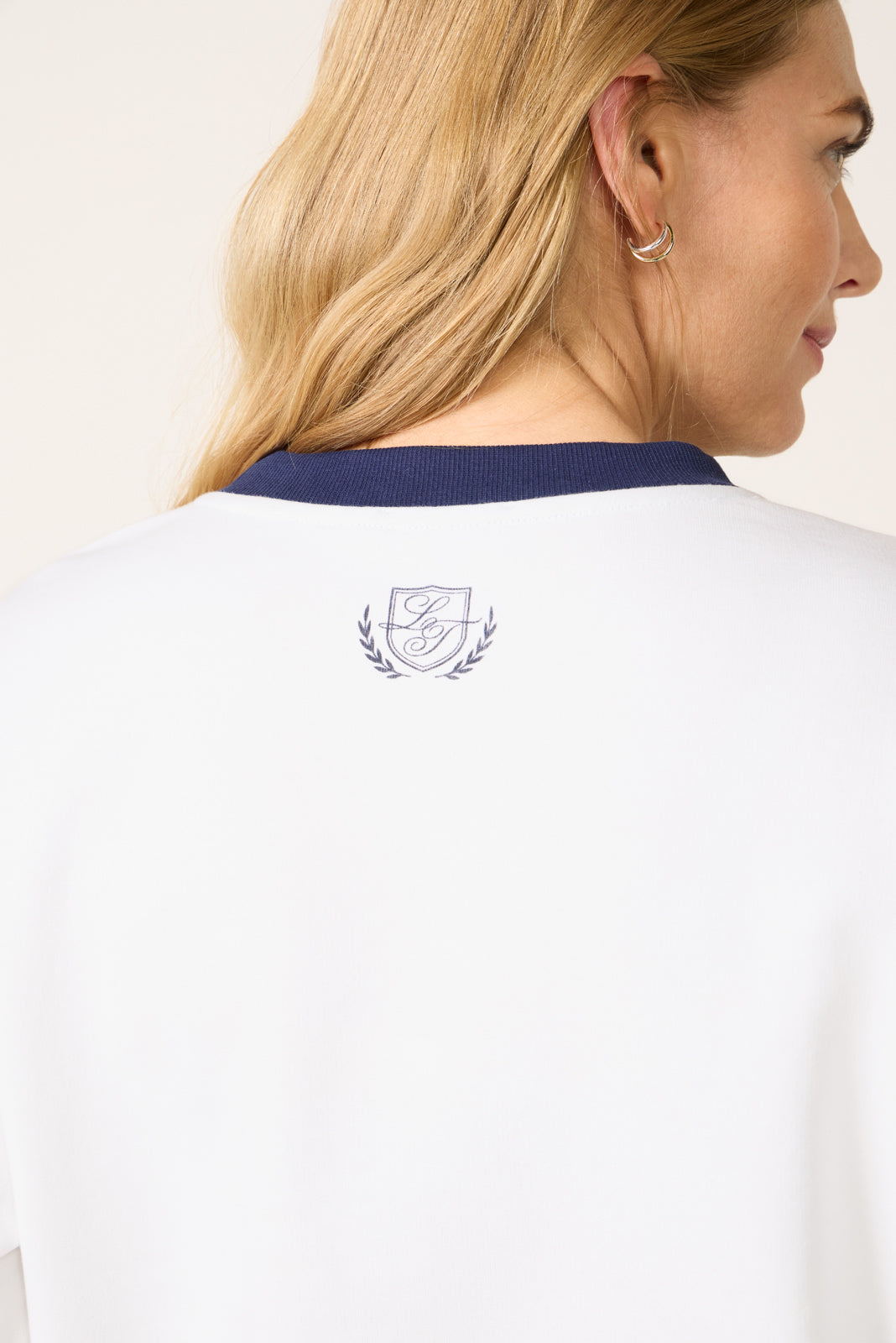 Women's Crew Neck Patch Sweatshirt