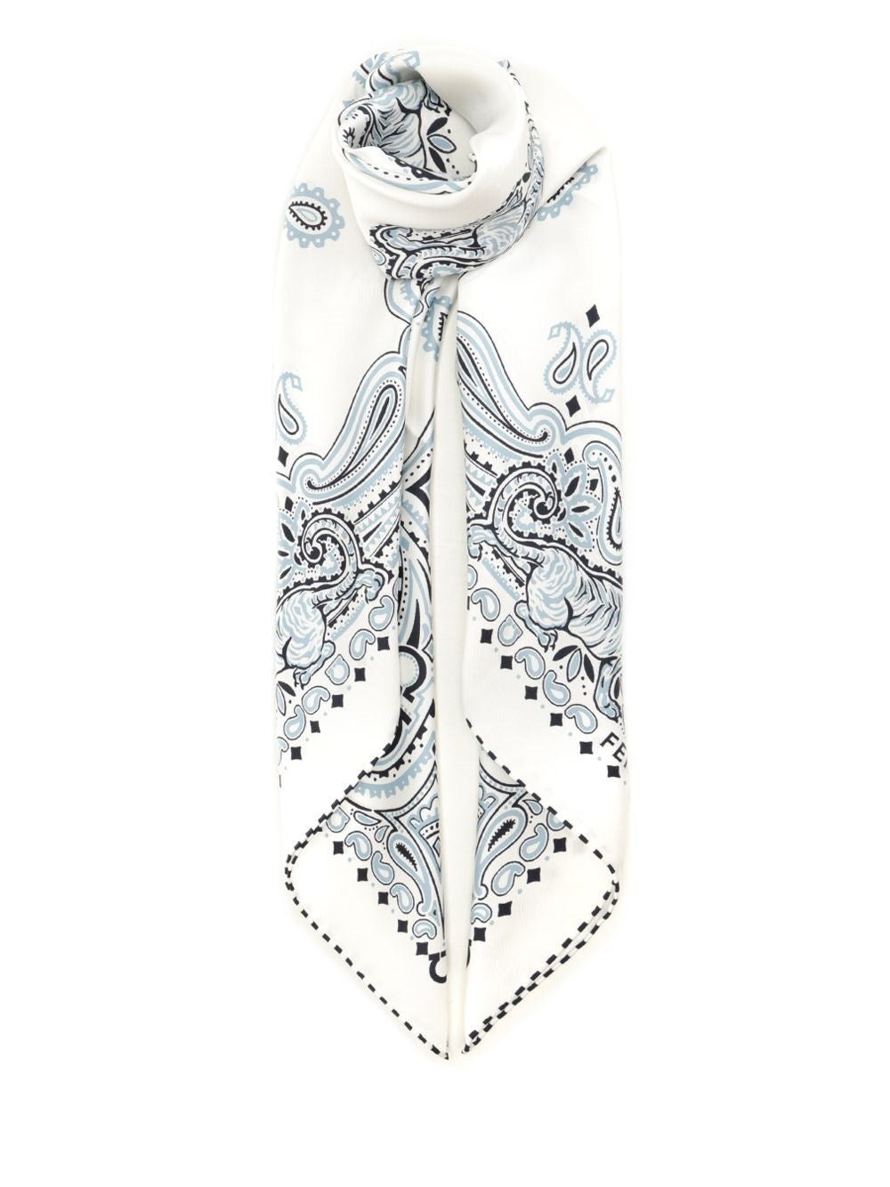 Ferragamo Women Arabesque Print Scarf