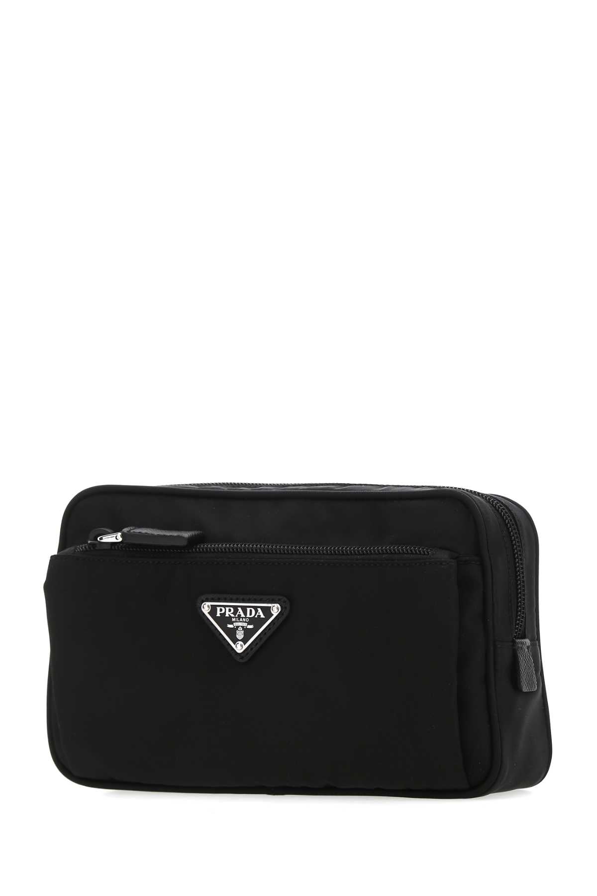 Prada Men Black Re-Nylon Belt Bag