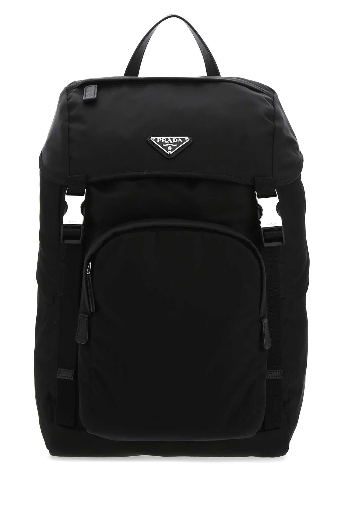 Prada Men Black Re-Nylon Backpack