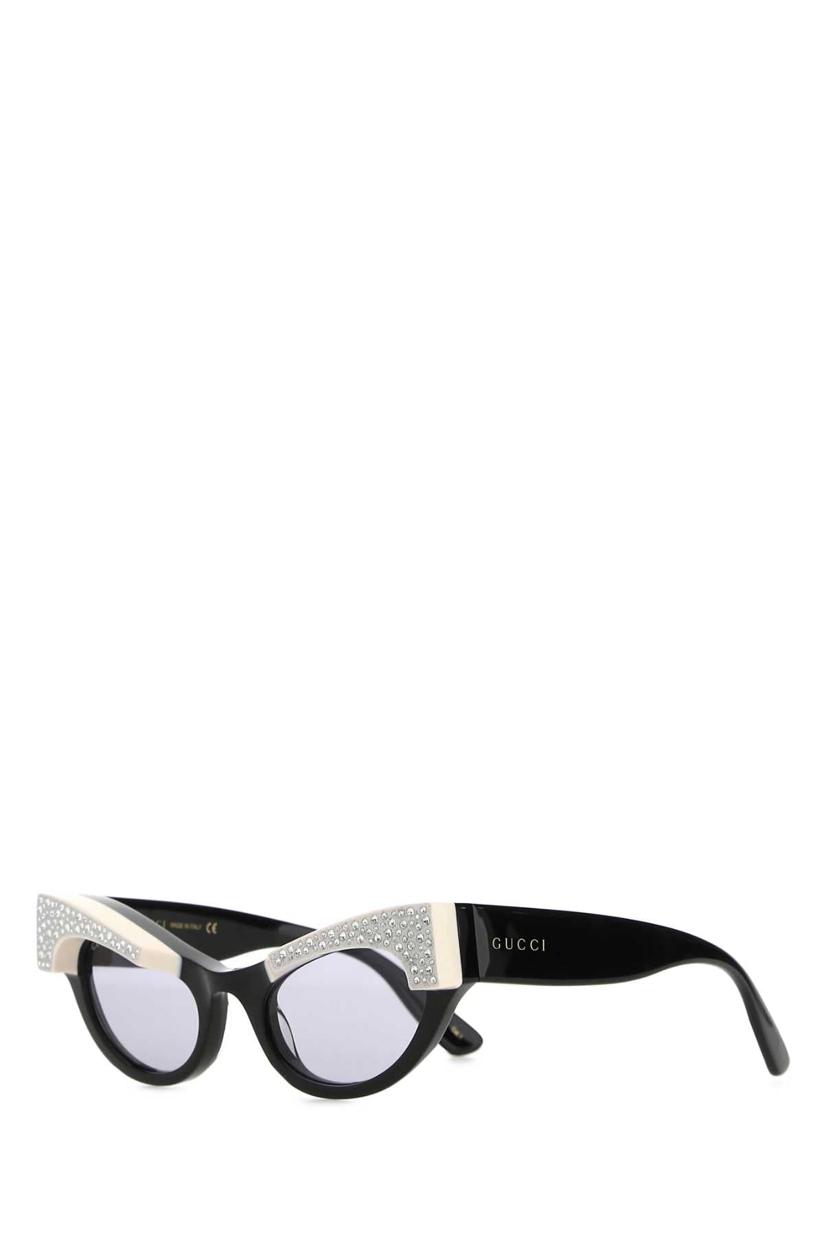 Gucci Women Black Acetate Sunglasses