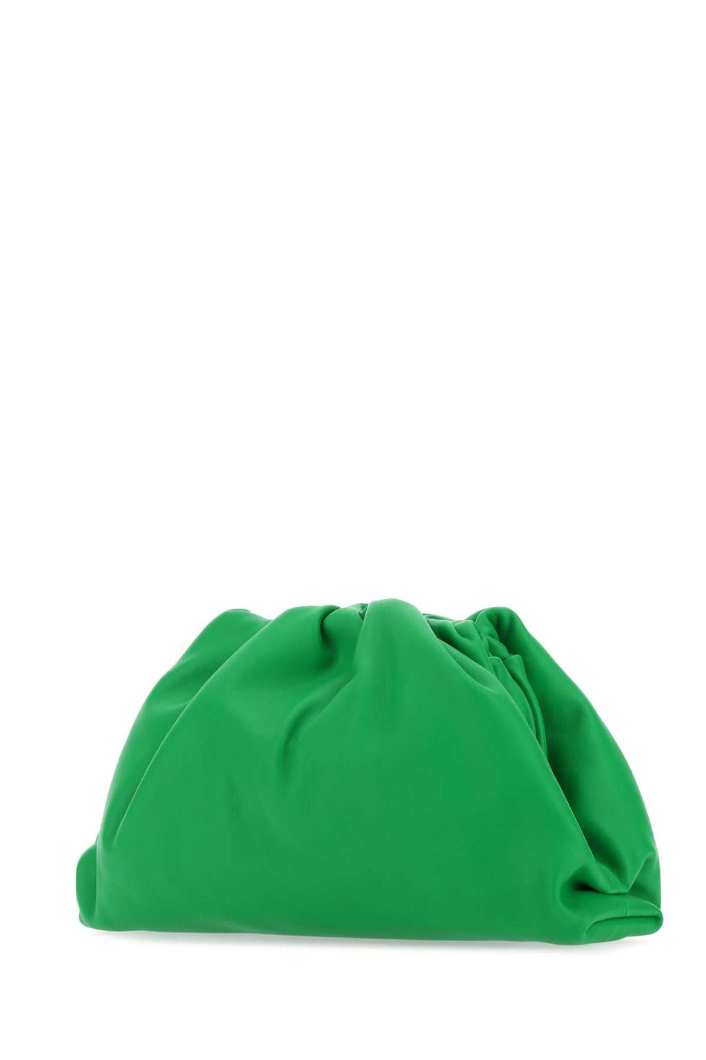 Bottega Veneta Women Grass Green Nappa Leather Teen Pouch Clutch