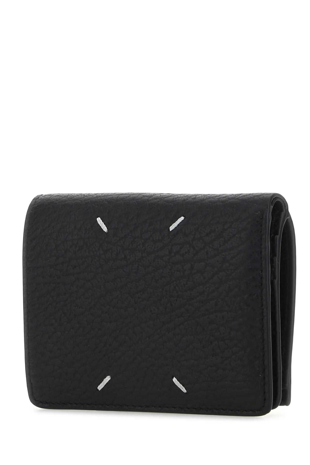 Maison Margiela Women Black Leather Wallet