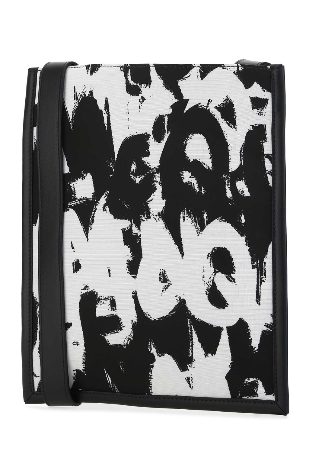 Alexander Mcqueen Men Printed Nylon Crossbody Bag