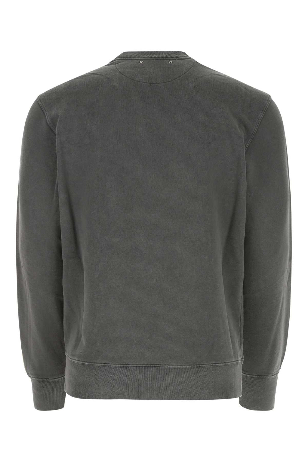 Golden Goose Deluxe Brand Men Dark Grey Cotton Sweatshirt