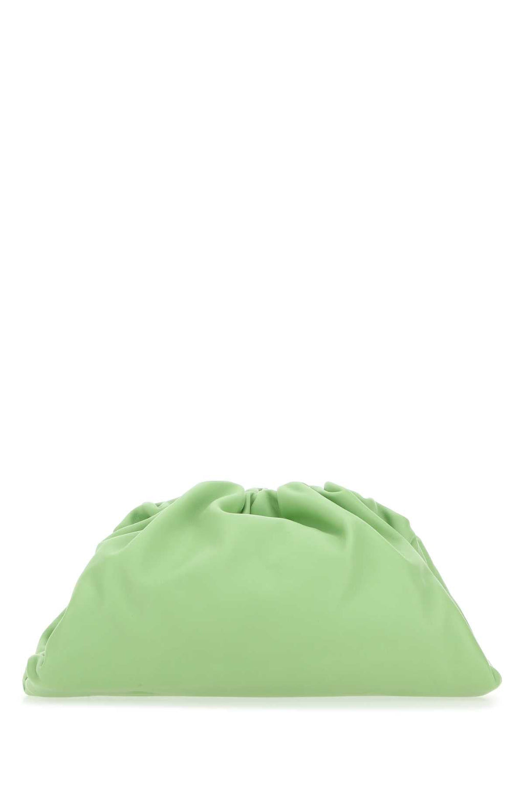 Bottega Veneta Women Light Green Nappa Leather Teen Pouch Clutch