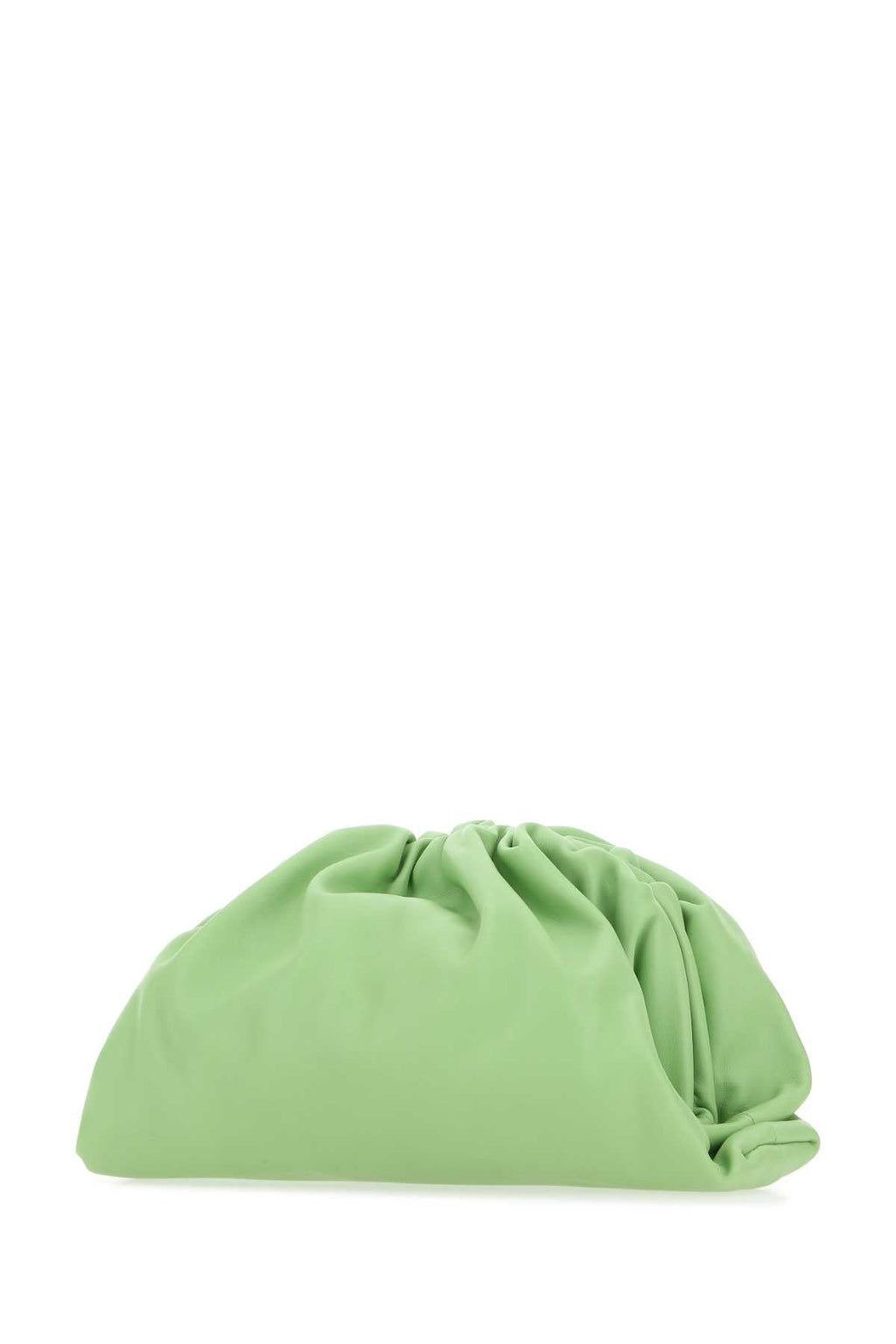Bottega Veneta Women Light Green Nappa Leather Teen Pouch Clutch