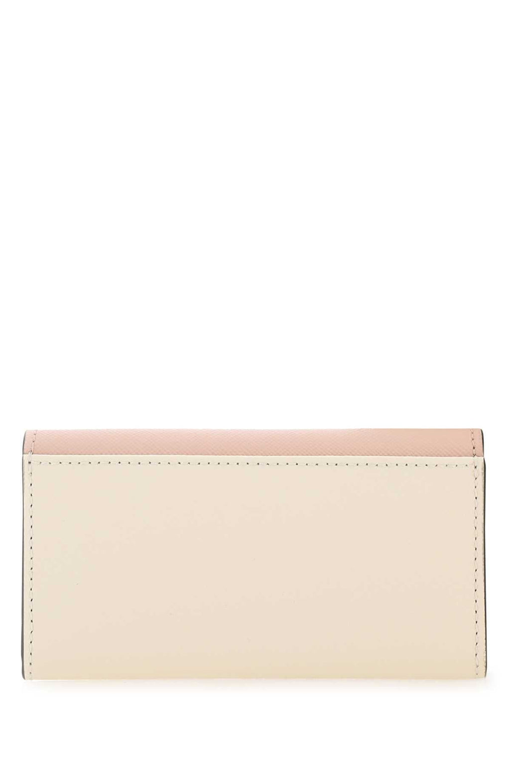Marni Women Two-Tone Leather Key Chain Case