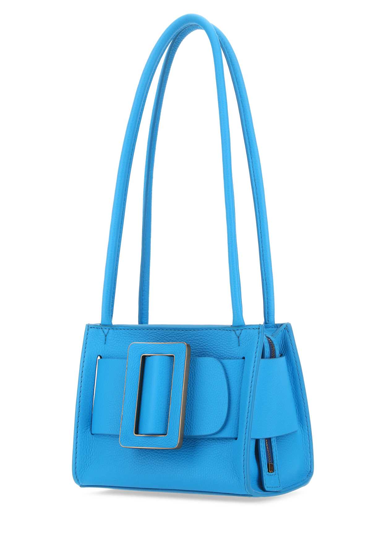 Boyy Women Light Blue Leather Bobby 18 Soft Shoulder Bag