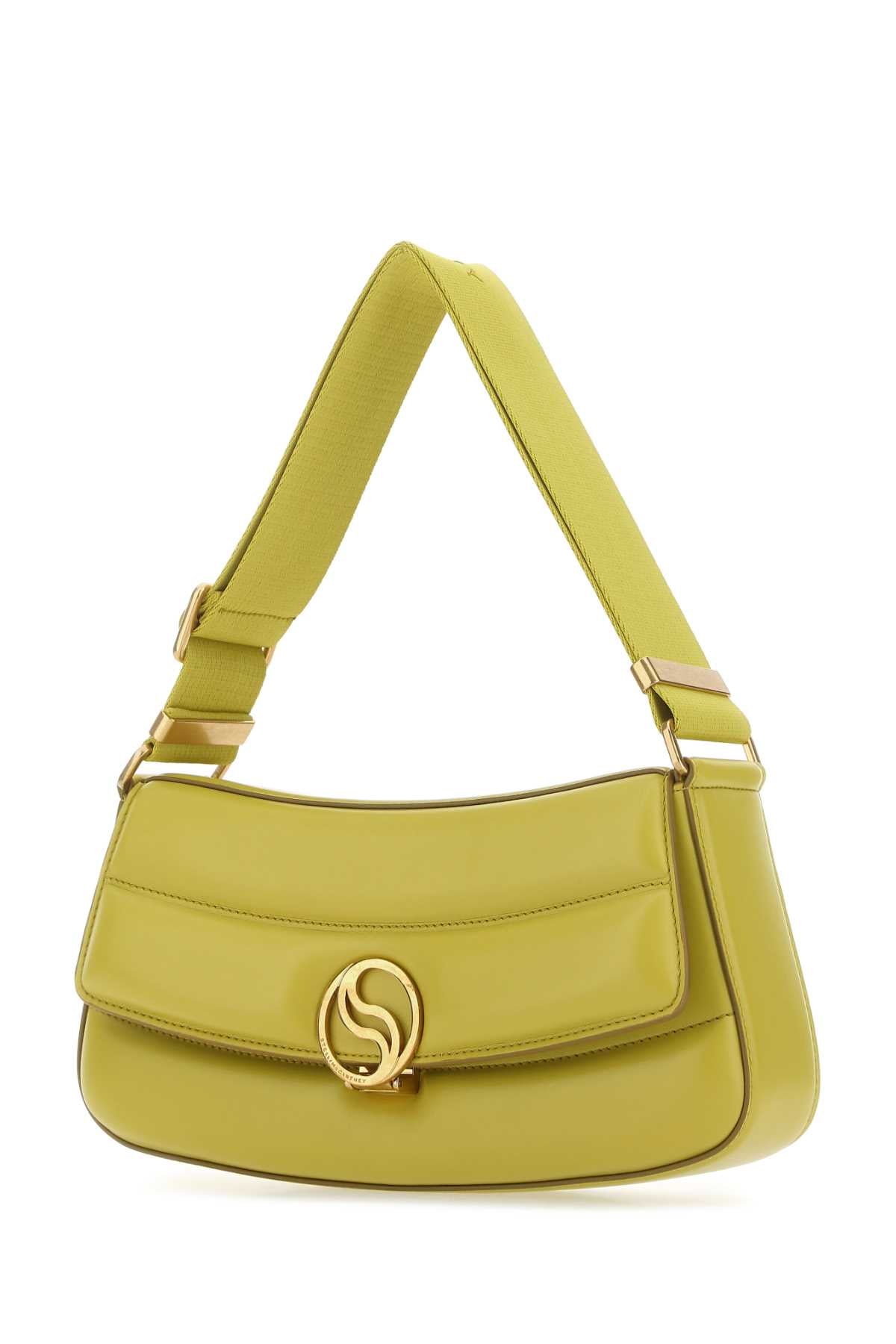 Stella Mccartney Women Acid Green Alter Mat Shoulder Bag