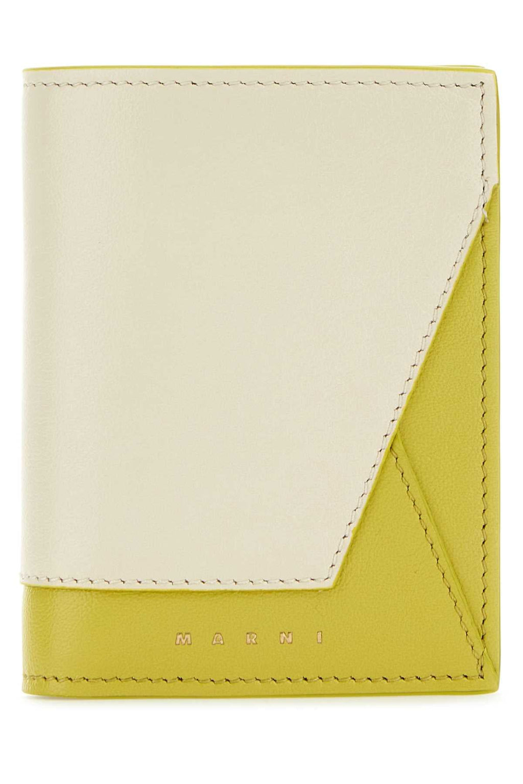 Marni Women Two-Tone Leather Wallet