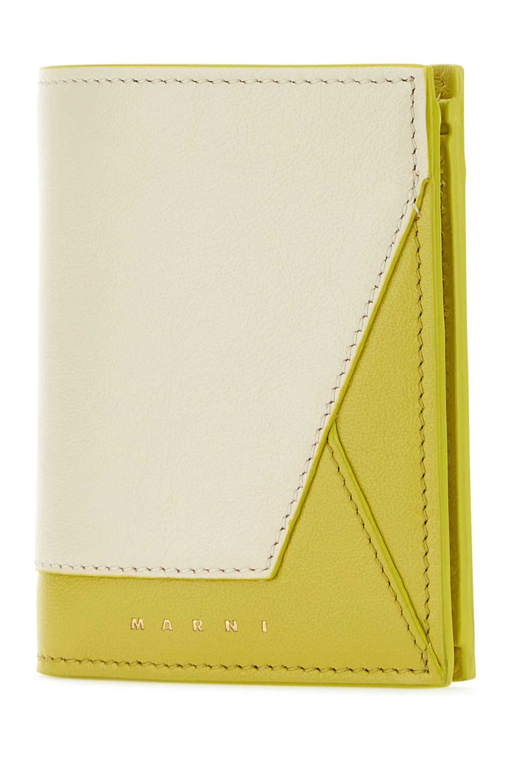 Marni Women Two-Tone Leather Wallet
