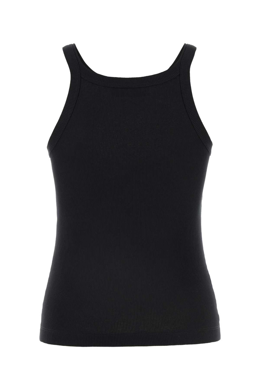 Fendi Women Black Cotton Tank Top