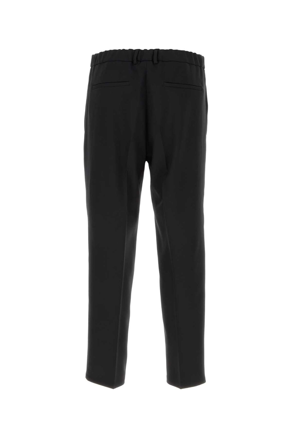 Jil Sander Men Black Polyester Pant