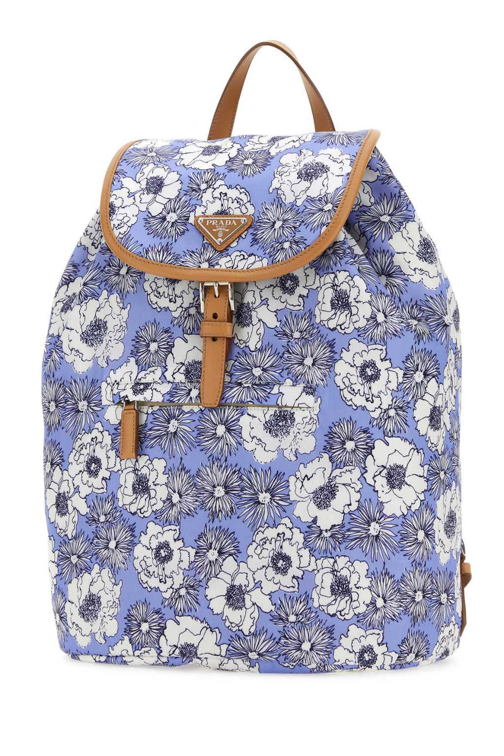 Prada Men Printed Re-Nylon Backpack