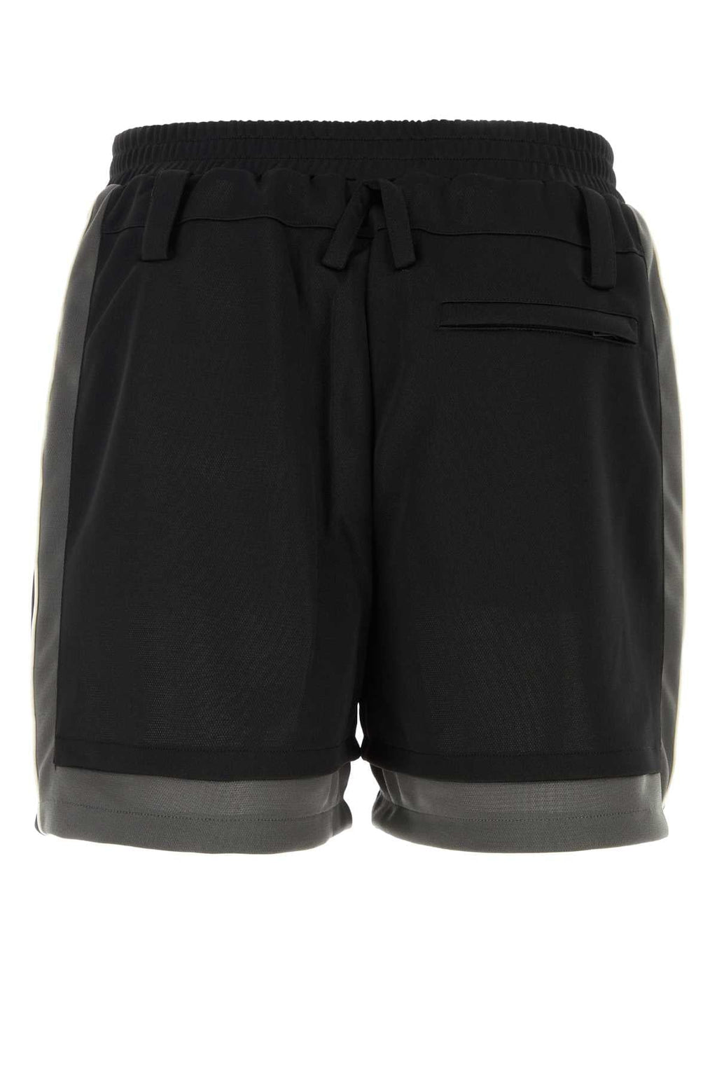 Ambush Men Black Polyester Bermuda Shorts