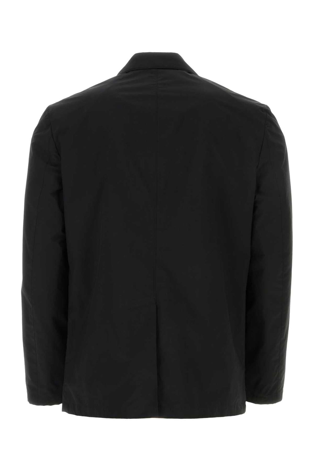 Prada Men Black Polyester And Nylon Blazer