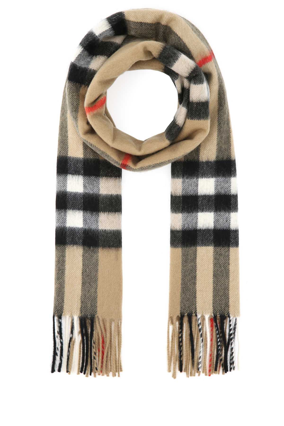 Burberry Unisex Embroidered Cashmere Scarf