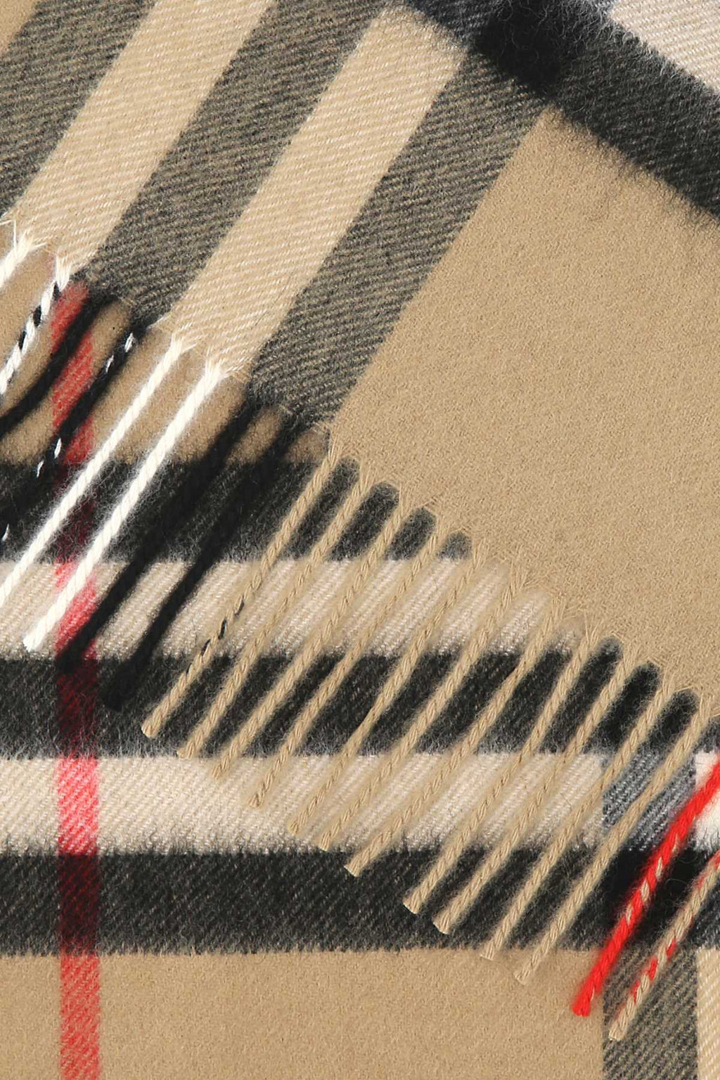 Burberry Unisex Embroidered Cashmere Scarf