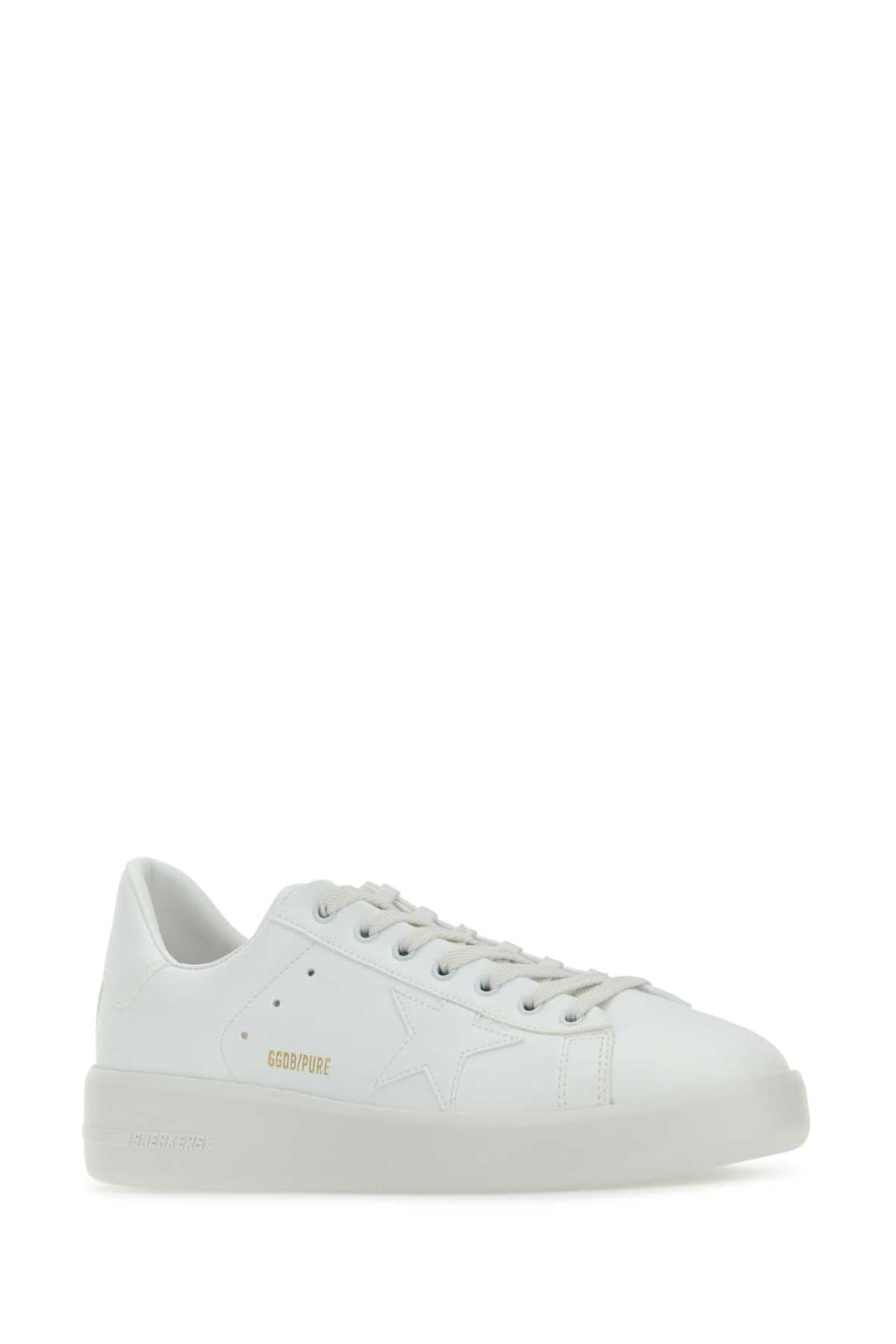 Golden Goose Deluxe Brand Men White Leather Pure New Sneakers