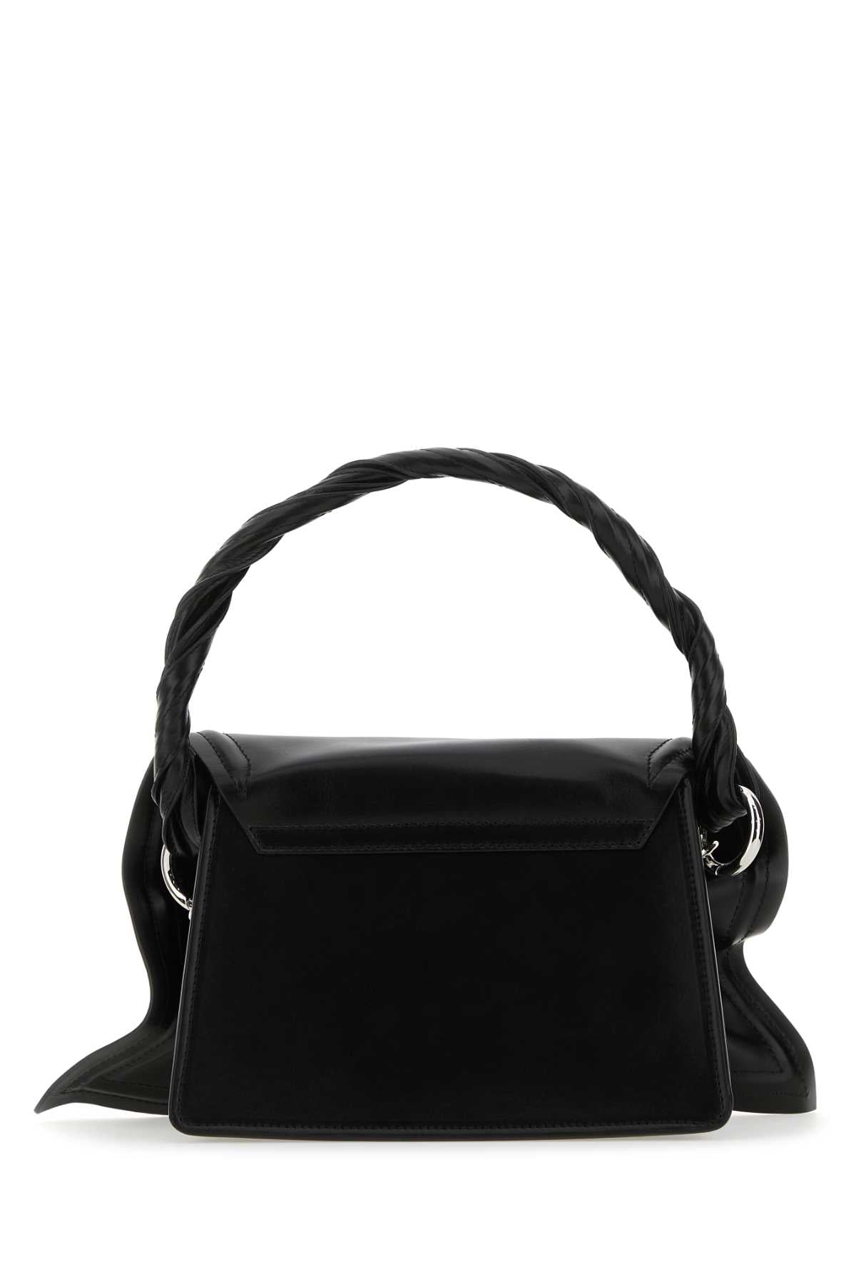 Y Project Women Black Leather Handbag