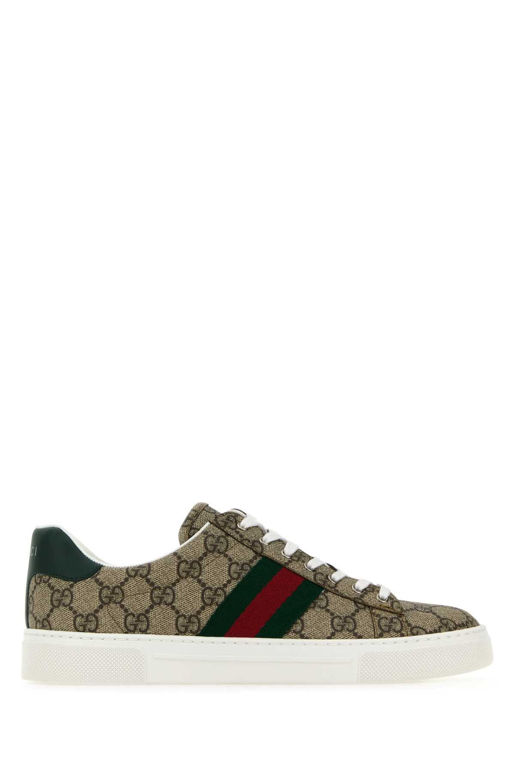 Gucci Women Gg Supreme Fabric Gucci Ace Sneakers