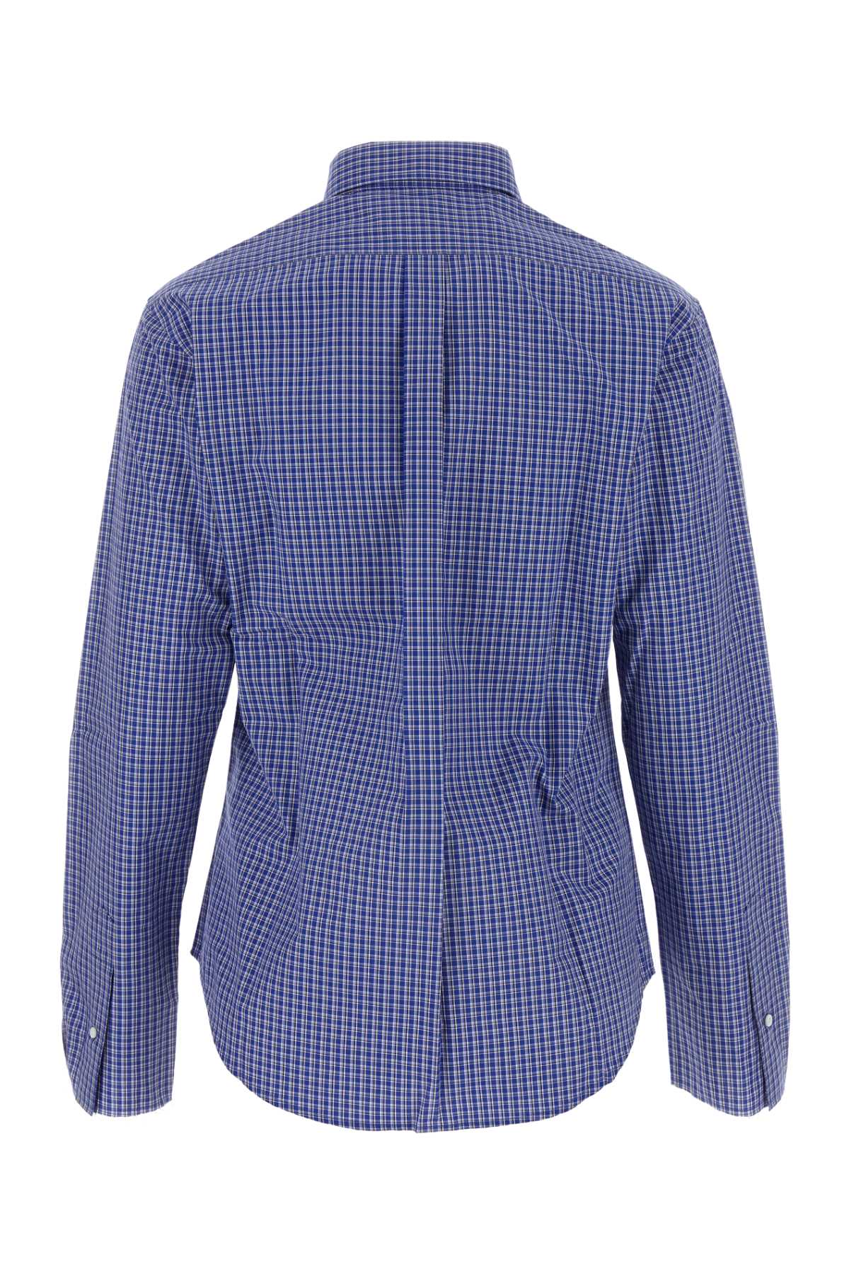 Miu Miu Women Embroidered Poplin Shirt