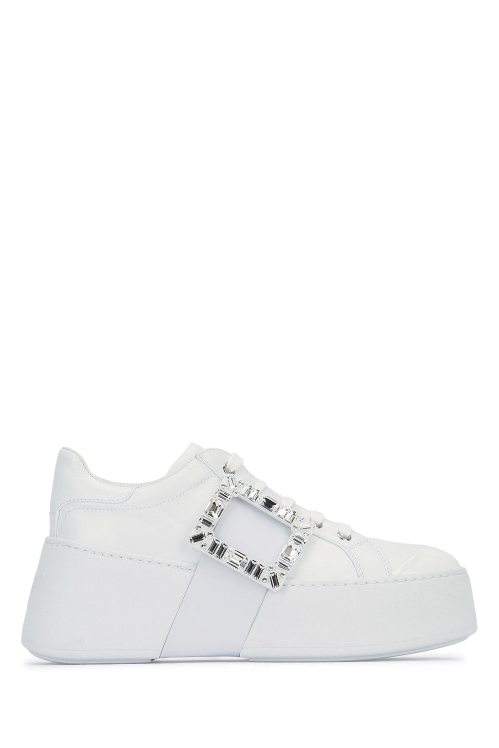 Roger Vivier Women Viv Skate High Strass Sneakers
