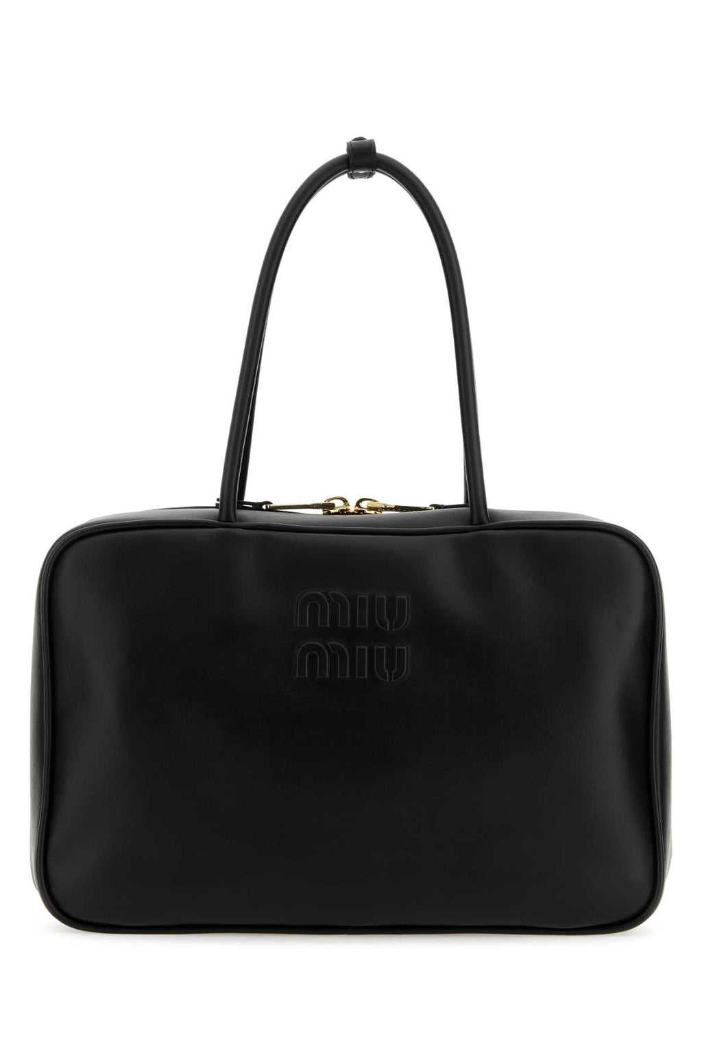 Miu Miu Women Black Leather Handbag