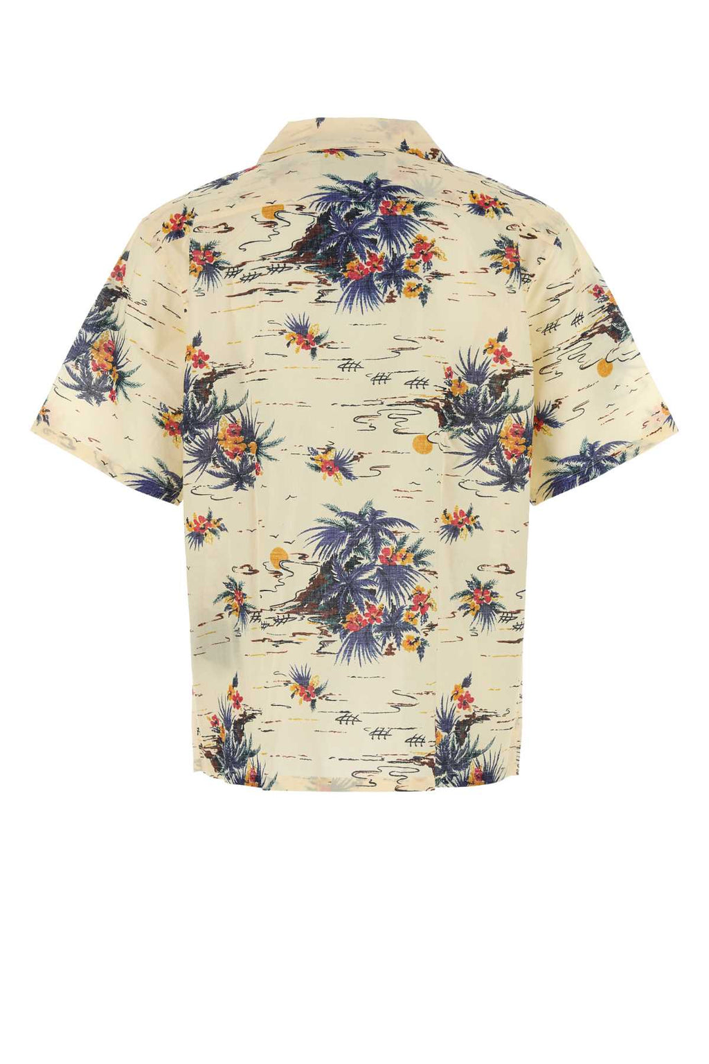 Prada Men Printed Cotton Shirt