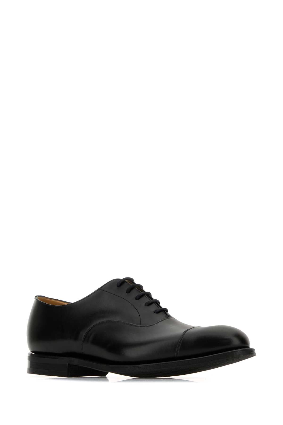 Church's Men Black Leather Consul R 2.0 Lace-Up Shoes