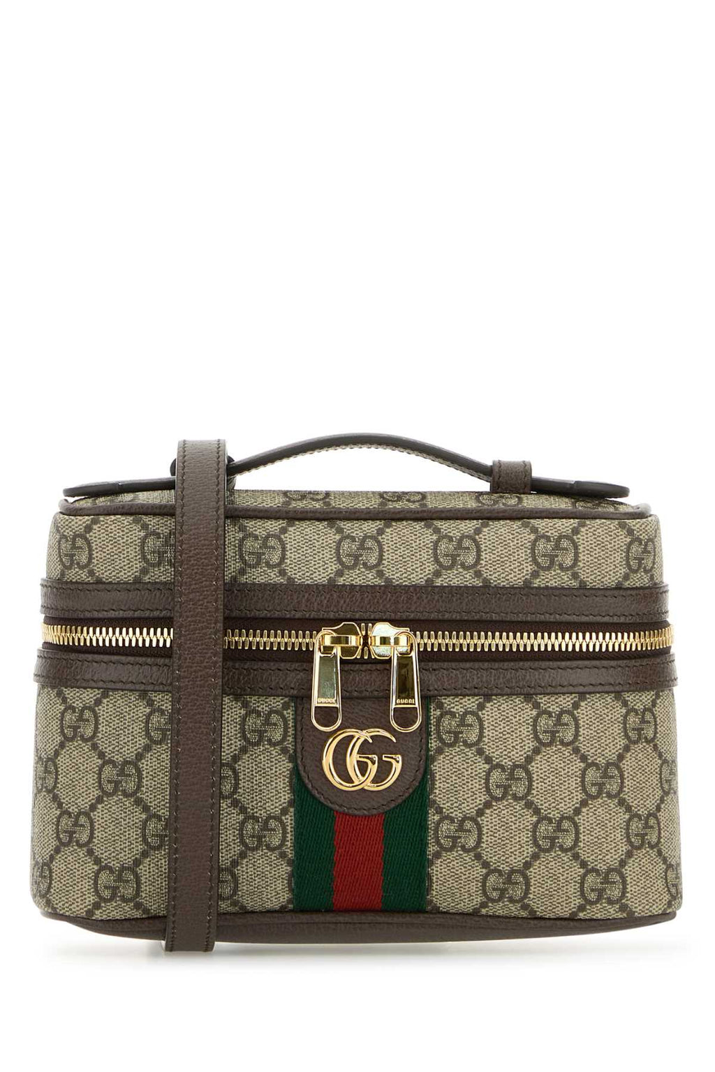 Gucci Women Gg Supreme Fabric Mini Ophidia Handbag