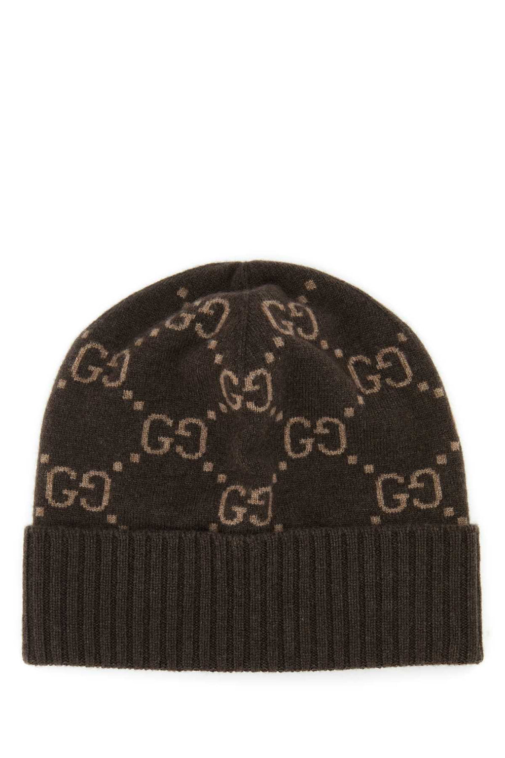 Gucci Unisex Embroidered Cashmere Beanie Hat