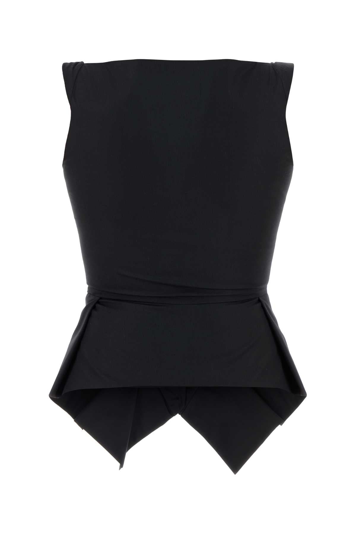 Vivienne Westwood Women Black Cotton Monday Vest