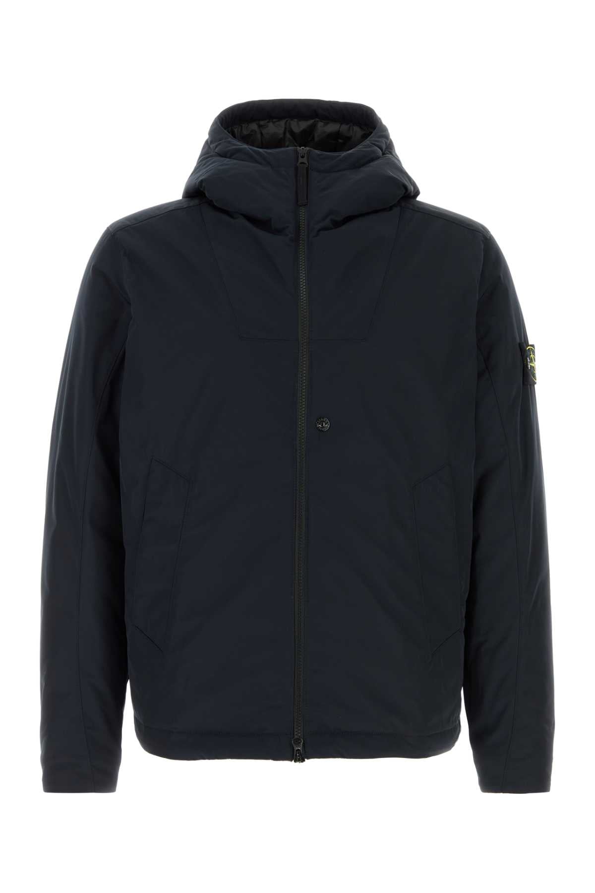 Stone Island Men Midnight Blue Polyester Padded Jacket