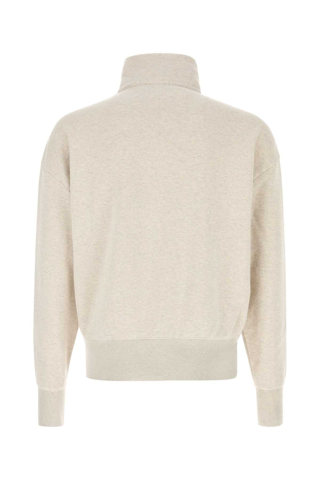 Prada Men Melange Sand Cotton Sweatshirt