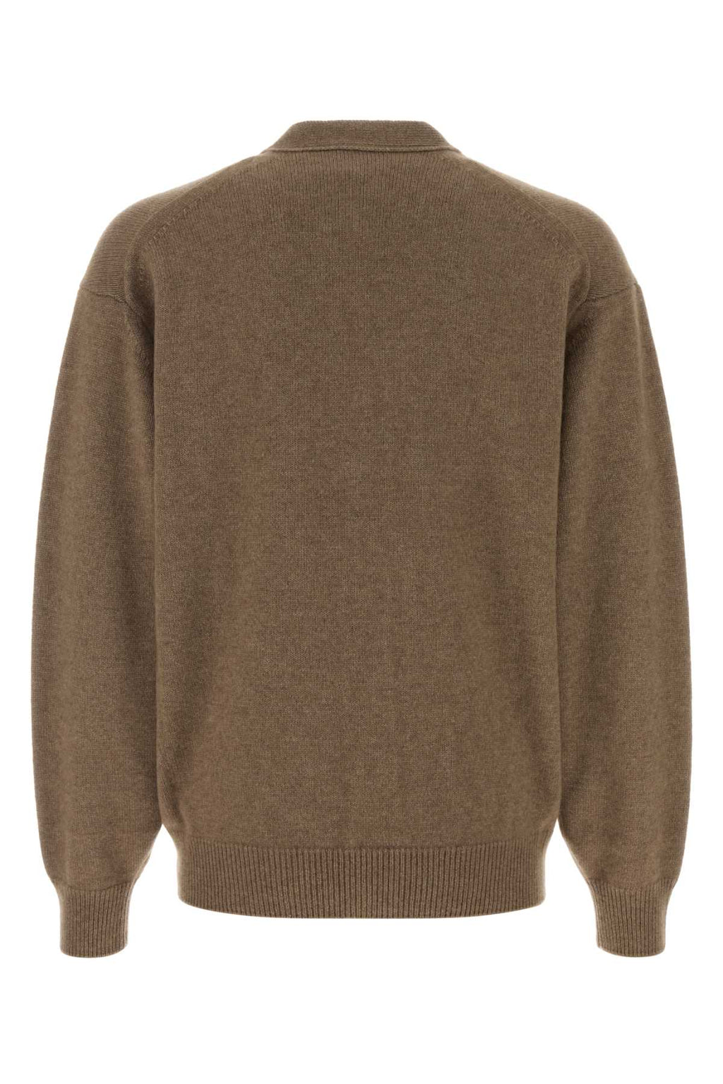 Auralee Men Brown Cashmere Cardigan