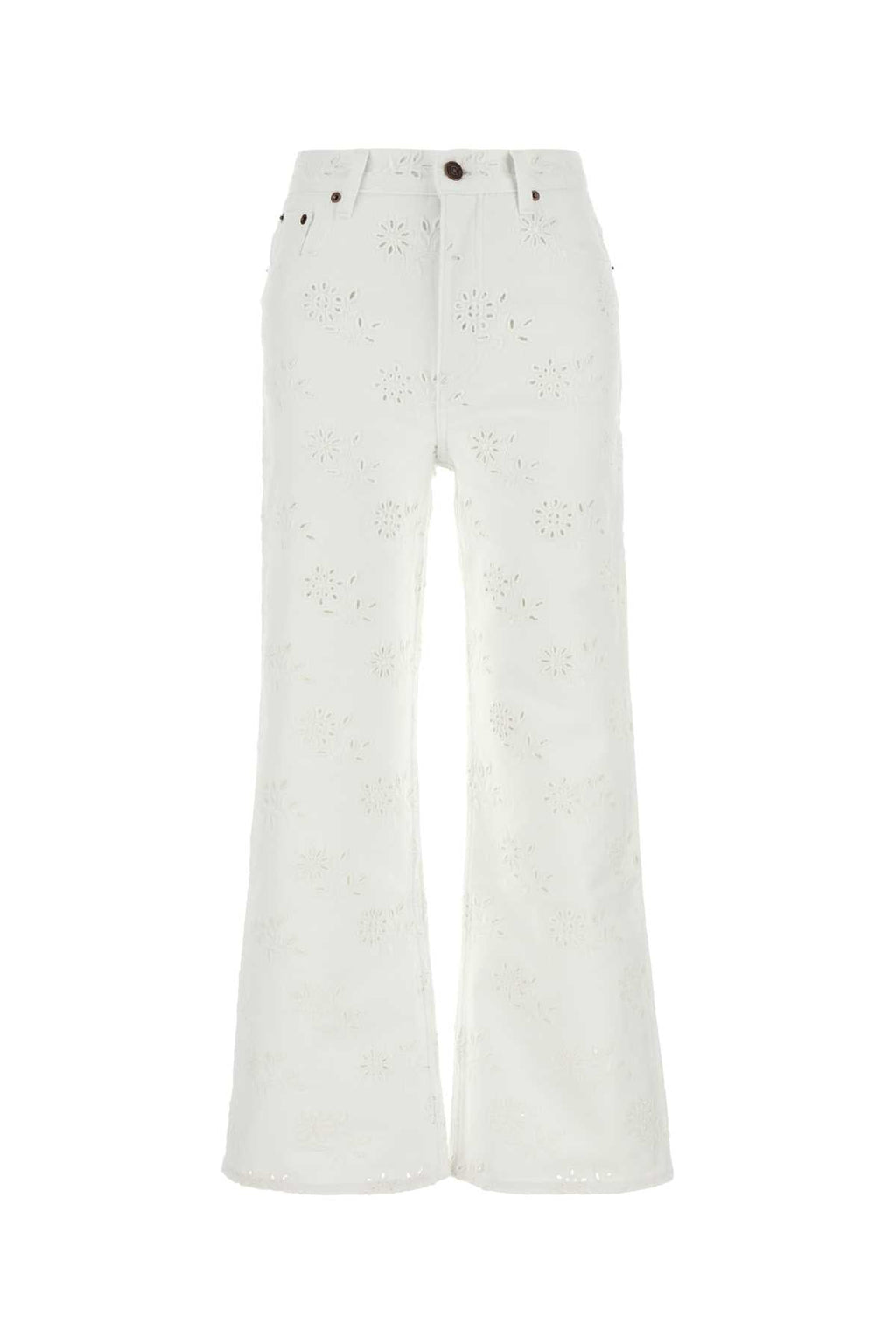 Chloe Women White Denim Jeans