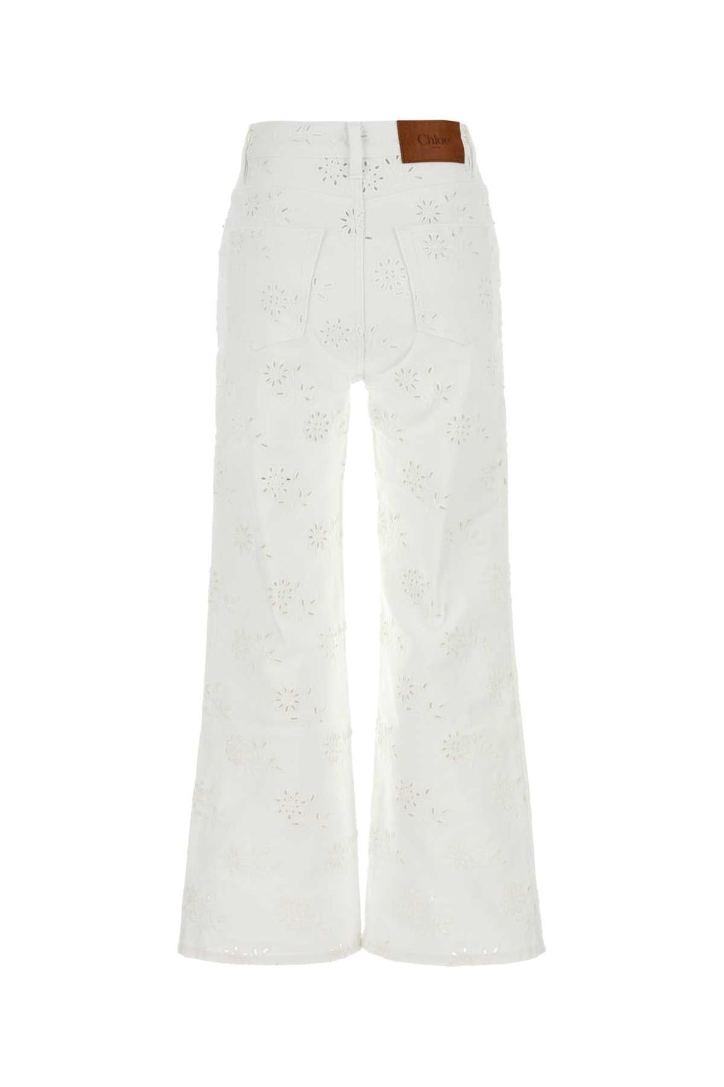 Chloe Women White Denim Jeans