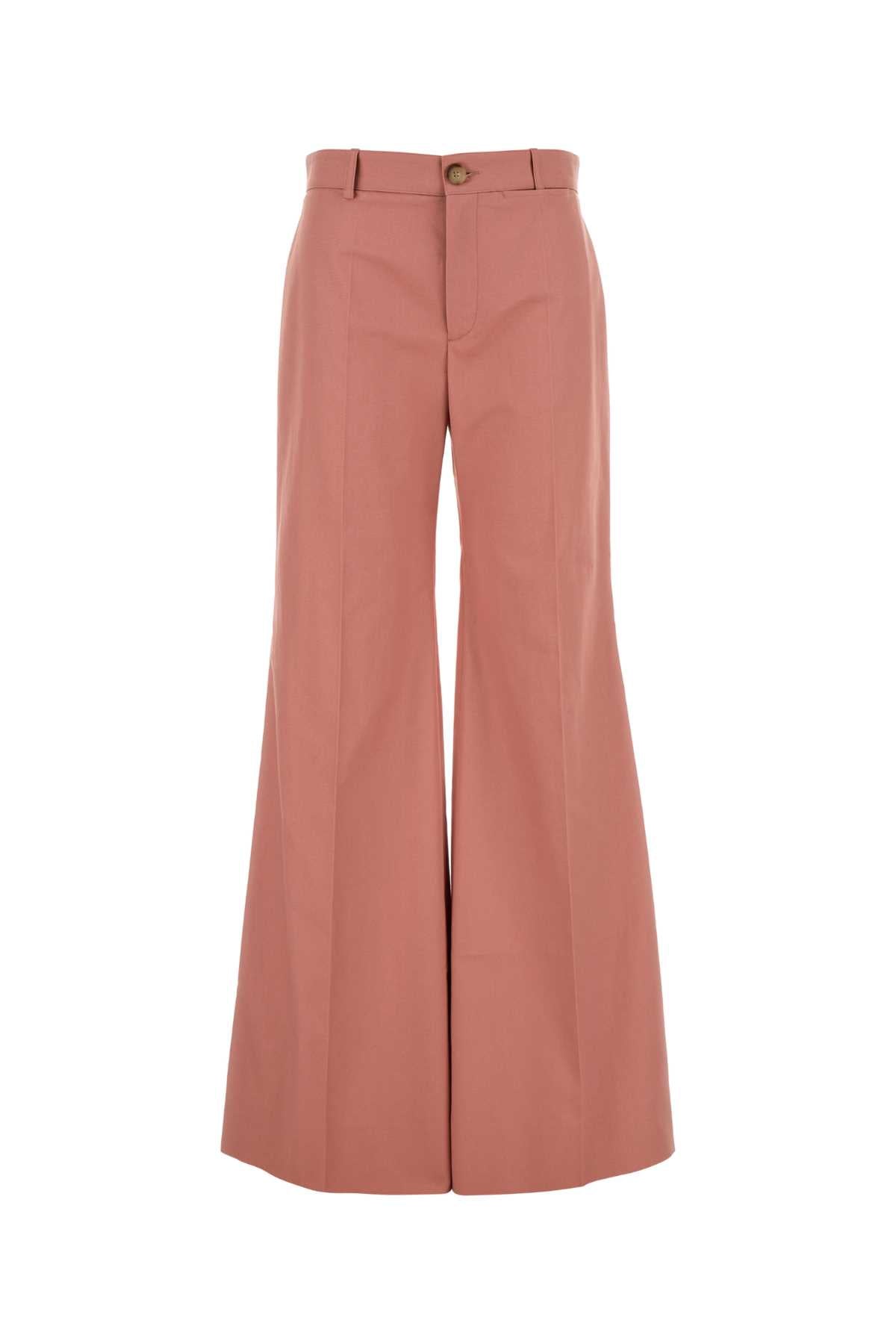 Chloe Women Dark Pink Cotton Palazzo Pant