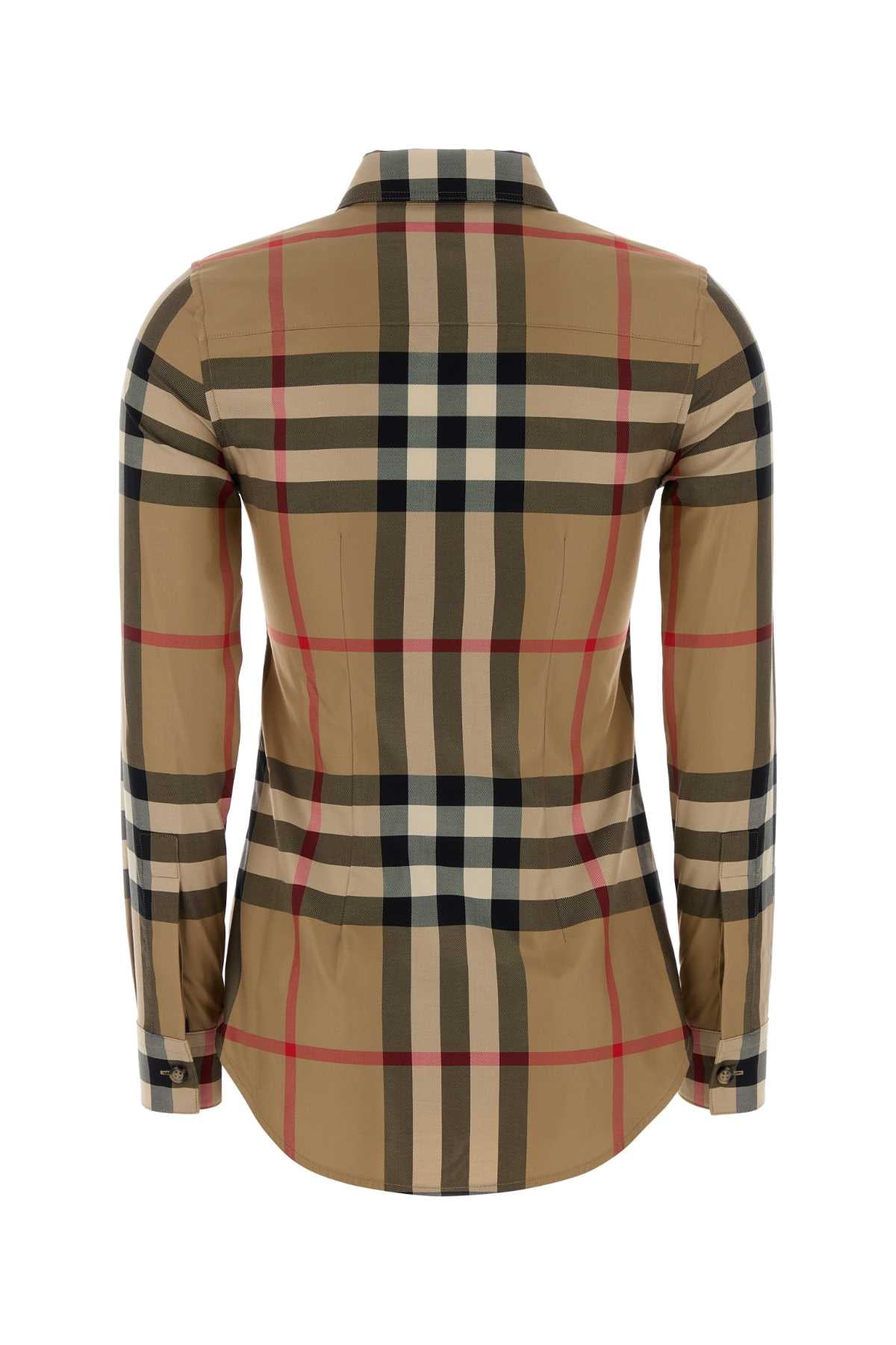 Burberry Women Embroidered Cotton Shirt