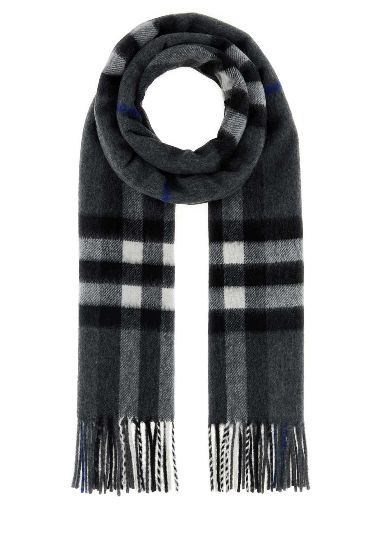 Burberry Unisex Embroidered Cashmere Scarf