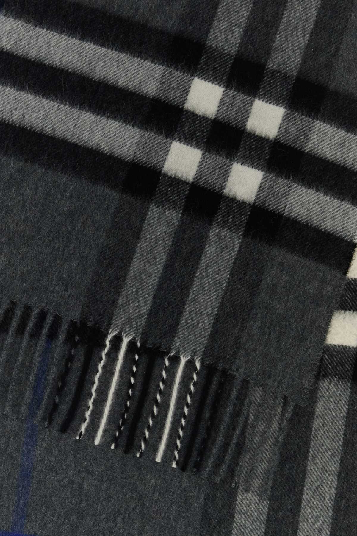 Burberry Unisex Embroidered Cashmere Scarf