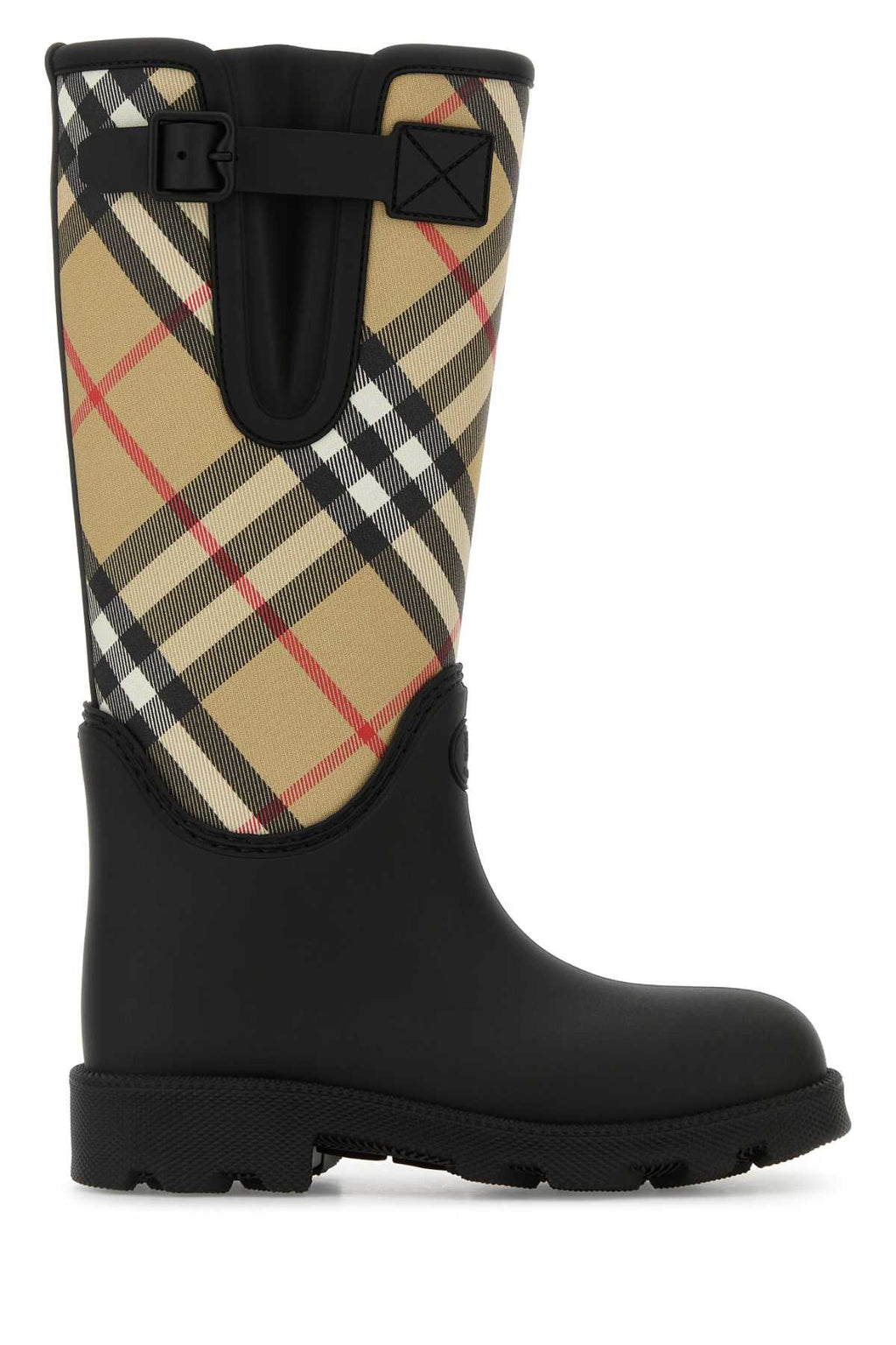 Burberry Women Printed Rubber Marsh Stamp Boots